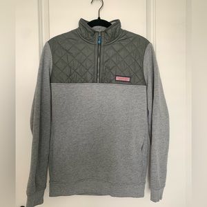 Vineyard Vines Mens Quilted Quarter-Zip